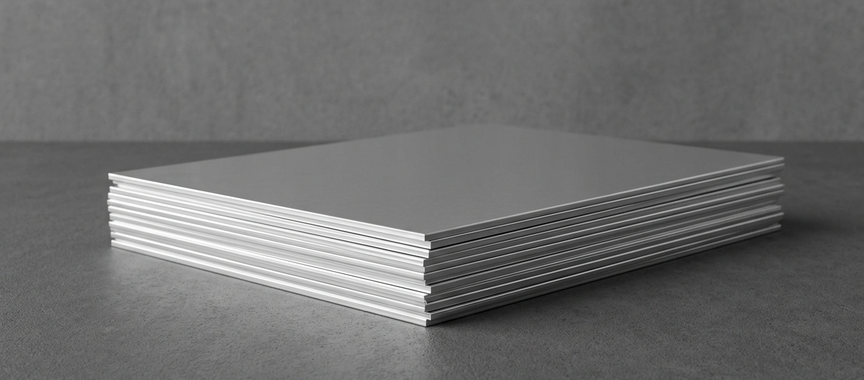 Tôle aluminium brut 1050 H24 sur mesure découpée aux dimensions, épaisseurs 0,8 à 4 mm
